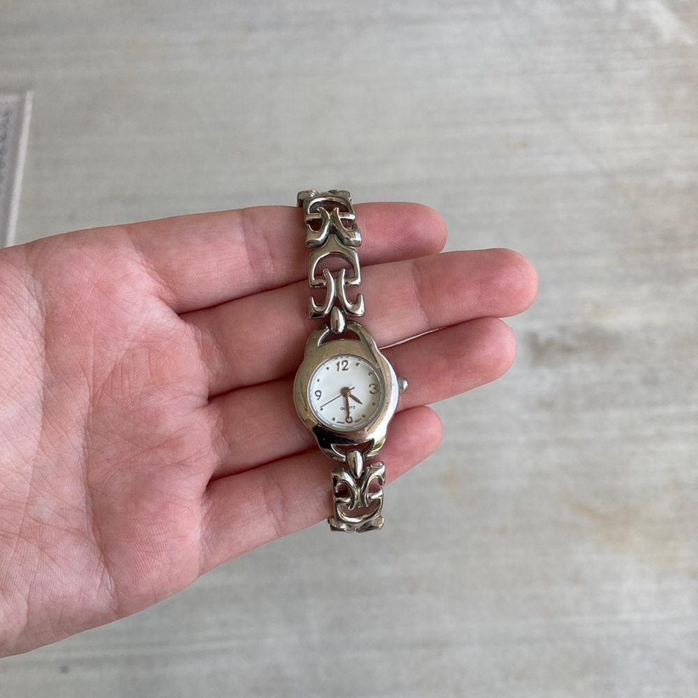 Silver-Toned Avon Watch